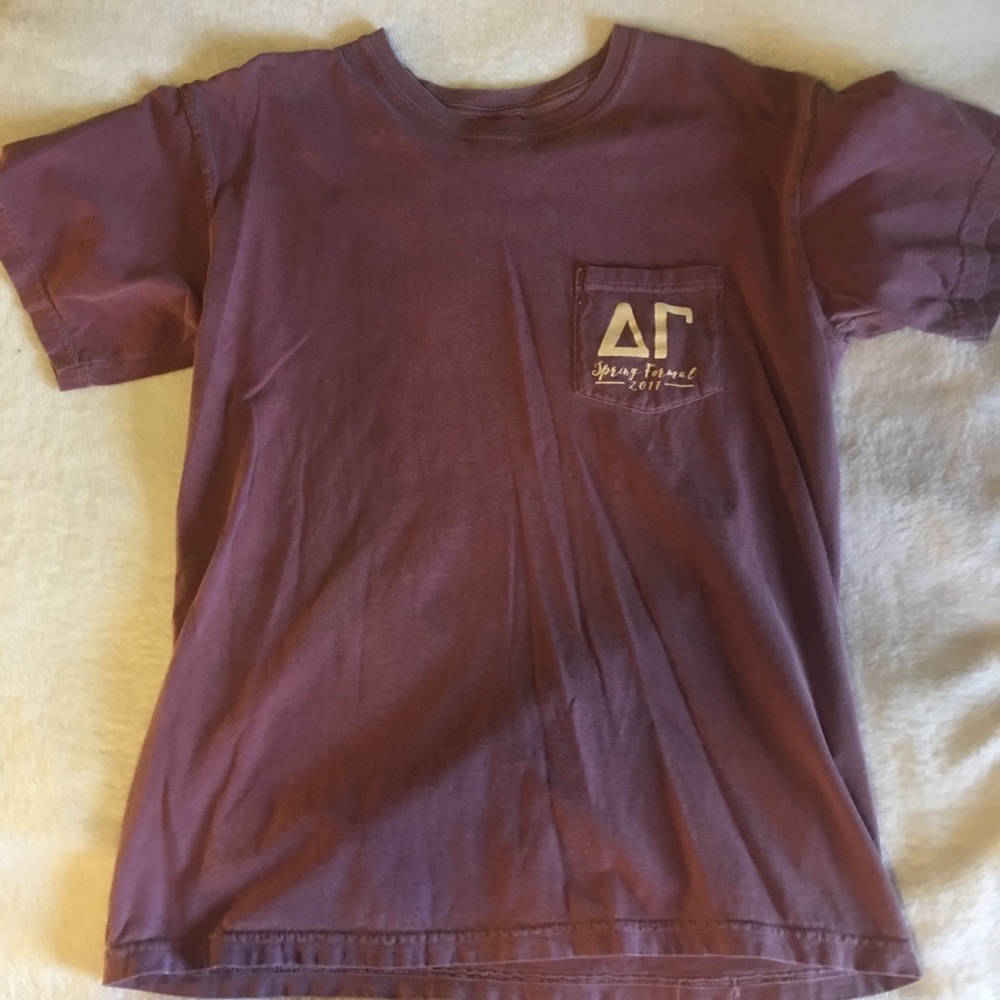 Comfort Colors Delta Gamma Shirt